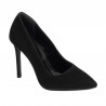 Pantofi eleganti dama 1299 negru antilopa