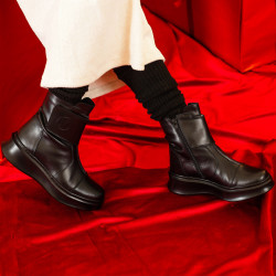 Ghete dama 3389 negru lifestyle