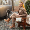 Geanta dama de umar 010g bej latte caviar lifestyle