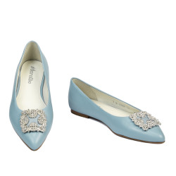Női balerinák 1301 babakék