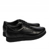 Pantofi casual barbati 961 negru