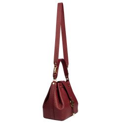 Geanta dama de umar 018g bordo