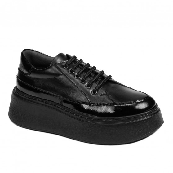 Pantofi sport dama 6070 negru combinat Pantofi sport dama 6070 negru combinat