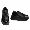 Pantofi sport dama 6070 negru combinat