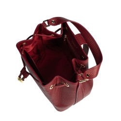 Geanta dama de umar 018g bordo