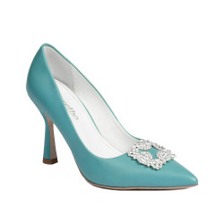 Pantofi eleganti dama 1312 azuro