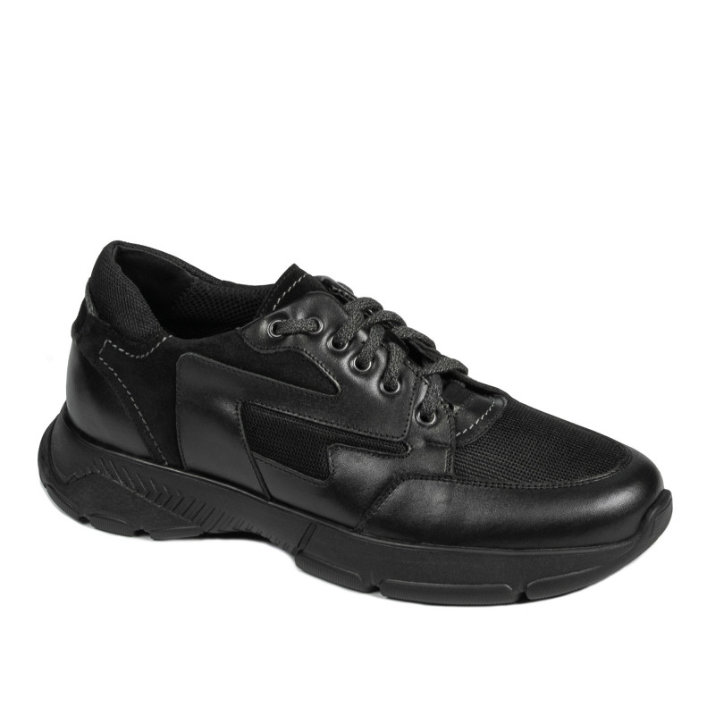 Férfi sportcipő 966 fekete kombinált