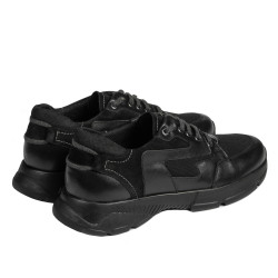 Pantofi sport  barbati 966 negru combinat