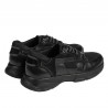 Pantofi sport  barbati 966 negru combinat