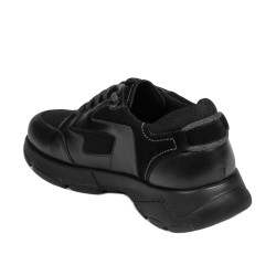 Pantofi sport  barbati 966 negru combinat