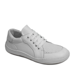 Pantofi casual dama 6071 alb