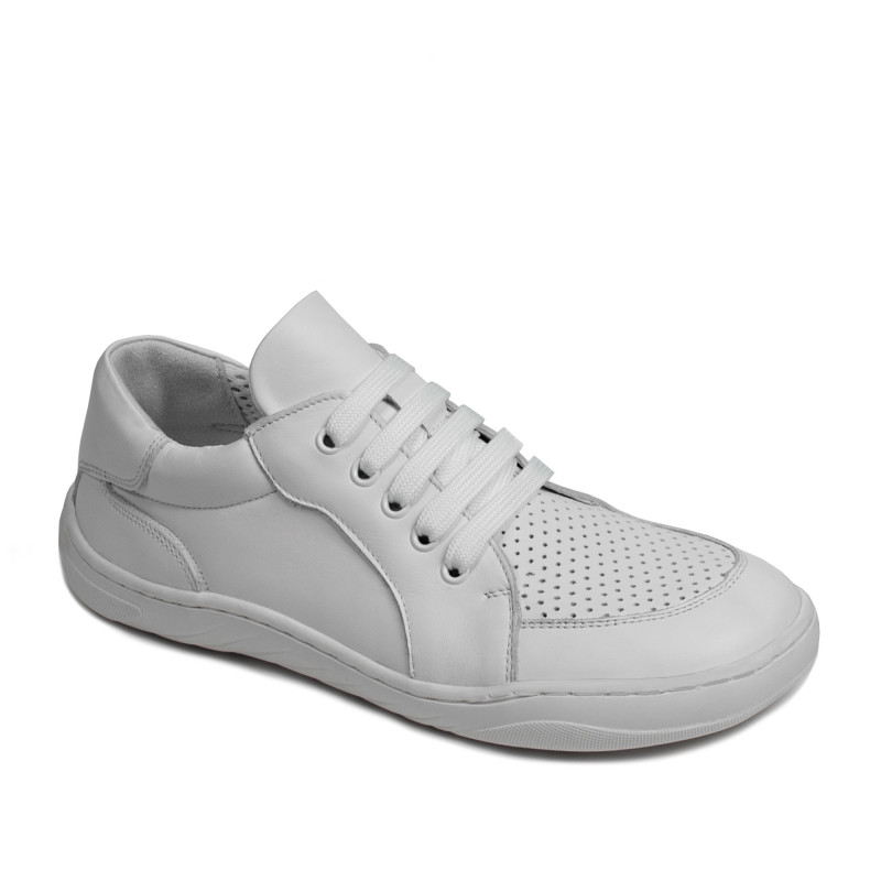 Pantofi casual dama 6071 alb