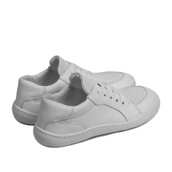 Pantofi casual dama 6071 alb