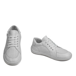 Pantofi casual dama 6071 alb