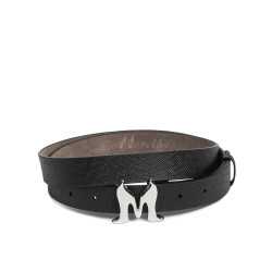Curea dama 41m negru safiano