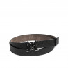 Curea dama 41m negru safiano