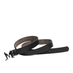 Curea dama 41m negru safiano