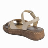 Sandale dama 5102 nisip combinat