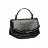 Geanta dama de mana 023g croco negru