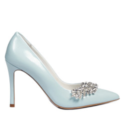 Pantofi eleganti dama 1300 baby blue