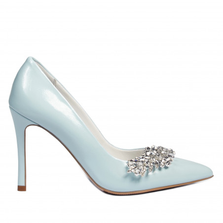 Pantofi eleganti dama 1300 baby blue