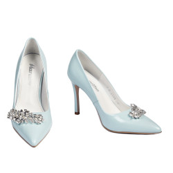 Pantofi eleganti dama 1300 baby blue