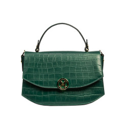 Geanta dama de mana 023g croco verde