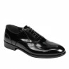 Pantofi eleganti barbati 964 negru florantic