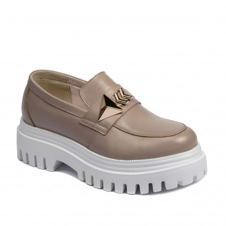 Pantofi casual dama 6072 nisip