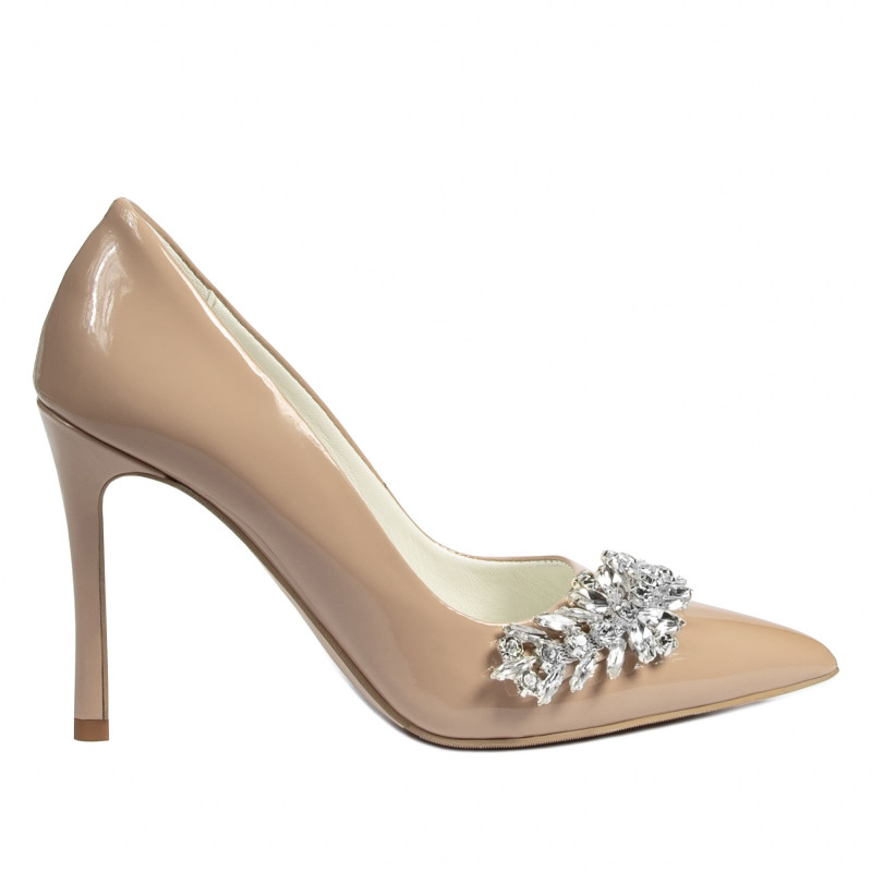 Pantofi eleganti dama 1300 lac camel