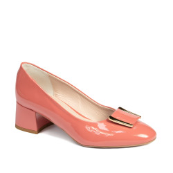 Pantofi eleganti dama 1321 lac somon