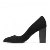 Pantofi eleganti dama 1278 negru antilopa