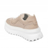 Női sportcipő 6074 púder kombinált