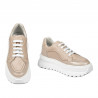Pantofi sport dama 6074 pudra combinat