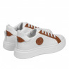 Női sportcipő 6073 fehér+camel