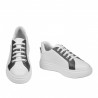 Pantofi sport dama 6073 alb+gri