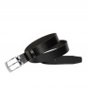 Curea barbati 71b bicolor negru lucios+cafe