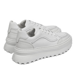 Pantofi sport dama 6074 alb combinat