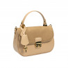 Geanta dama de mana 022g bej latte combinat