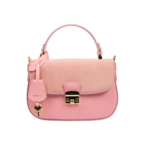 Geanta dama de mana 022g rose combinat