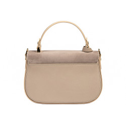 Geanta dama de mana 022g taupe combinat