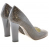 Pantofi eleganti dama 1214 croco maro