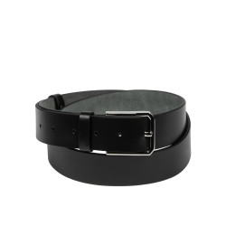Curea barbati 70b negru lucios