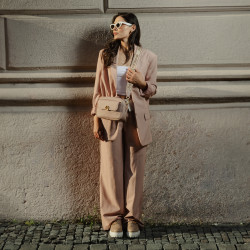 Női alkalmi cipő 6072 homok lifestyle