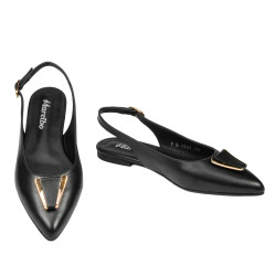 Női balerina cipők 1333 fekete