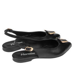 Női balerina cipők 1333 fekete