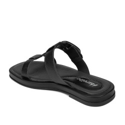 Sandale dama 5091 negru caviar