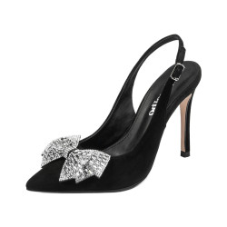 Sandale dama 1316 negru velur