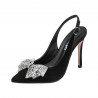 Sandale dama 1316 negru velur