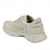Pantofi sport adolescenti 8001 bej combinat